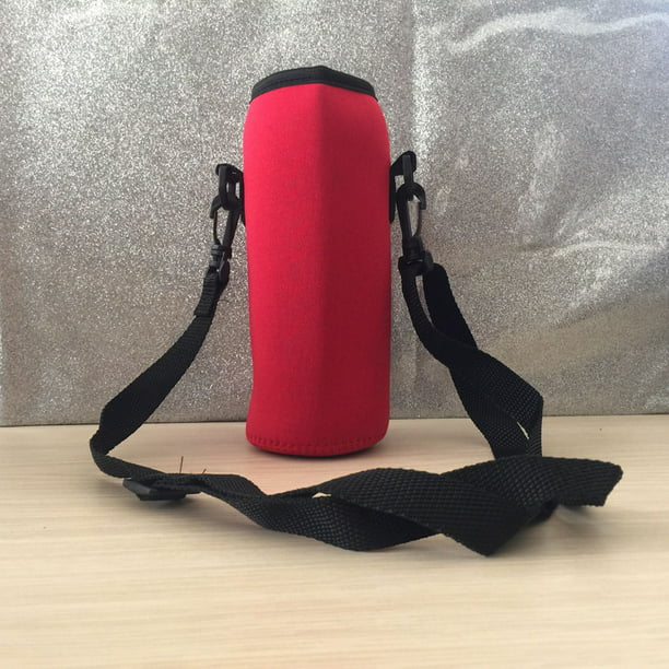 1000ML Water Bottle Carrier Insulated Cover Bag Holder Strap Pouch Outdoor